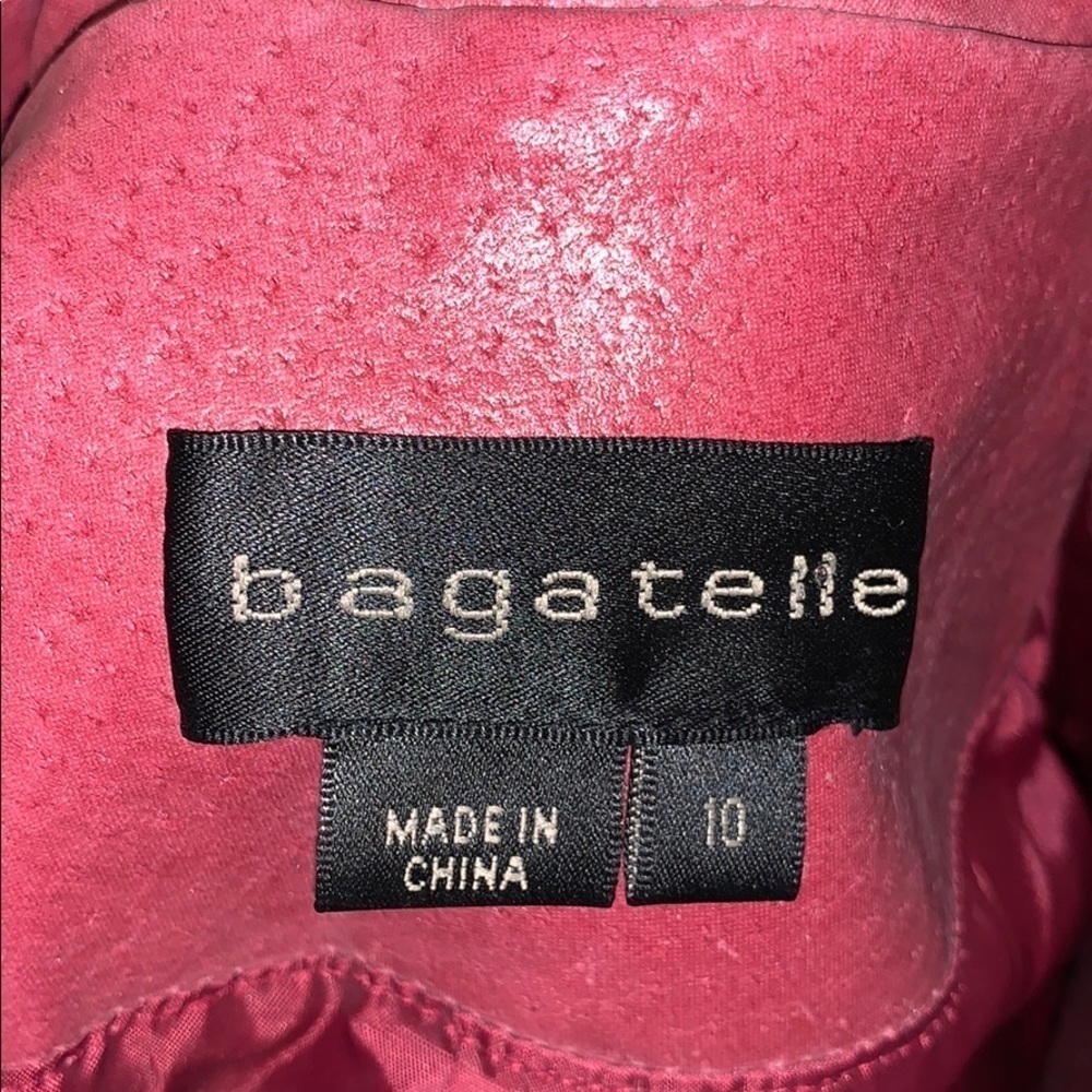 NWOT Bagatelle leather blazer jacket size -10 - Picture 4 of 4